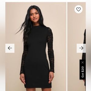 Lulus Black Dress